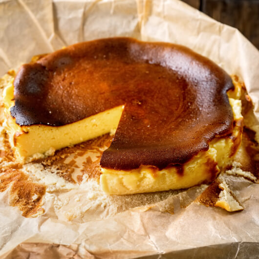 Basque cheesecake