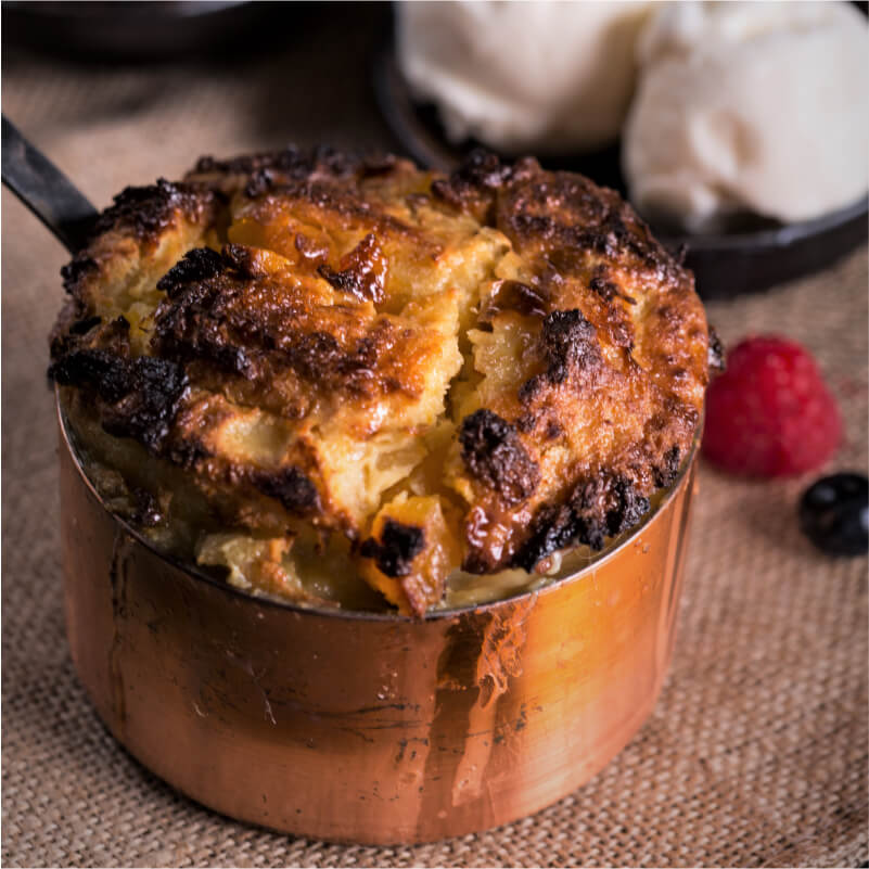 Brioche and Butter Pudding