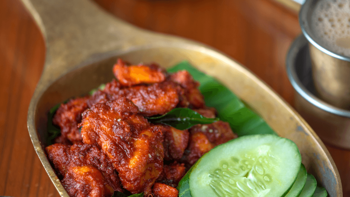 Ghee roast chicken deserves applause