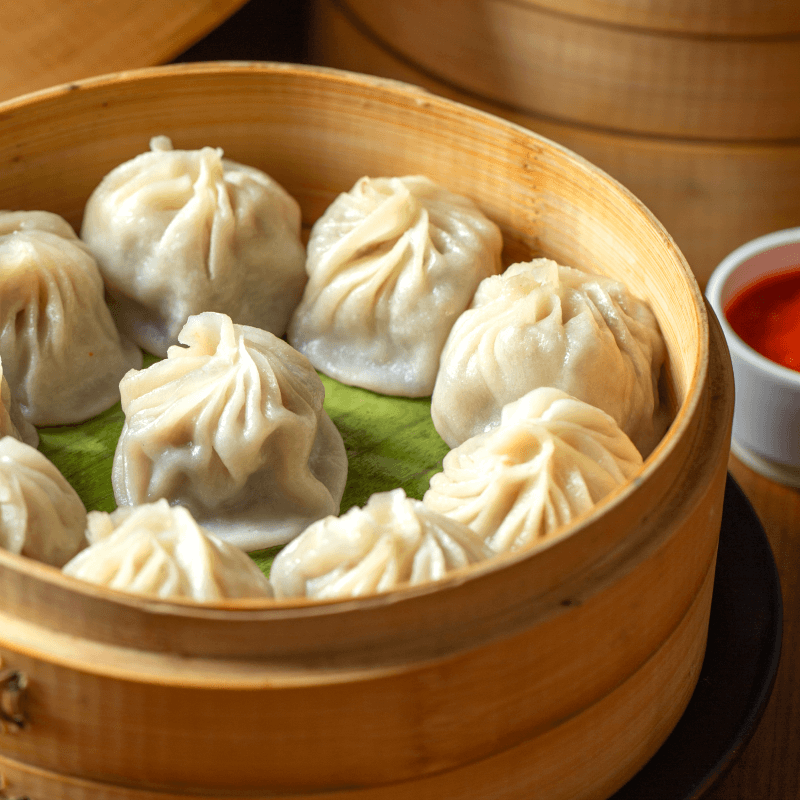 Tibetan momos are a rustic national dish