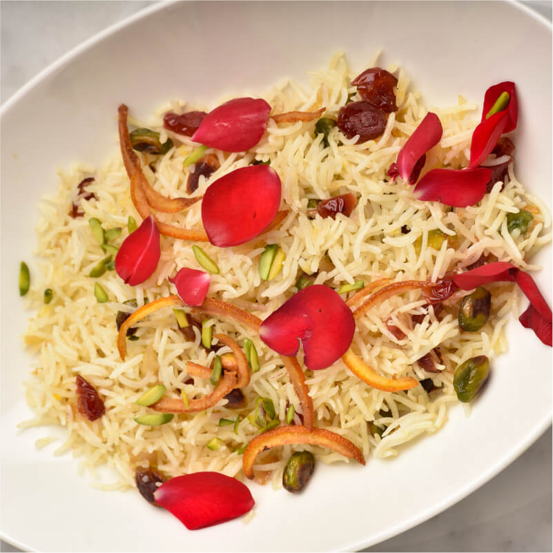 Narangi Pista Pulao