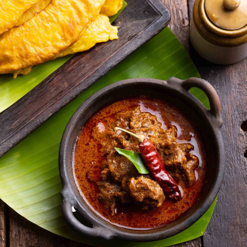 Pazham Pori with Pothirachi Curry