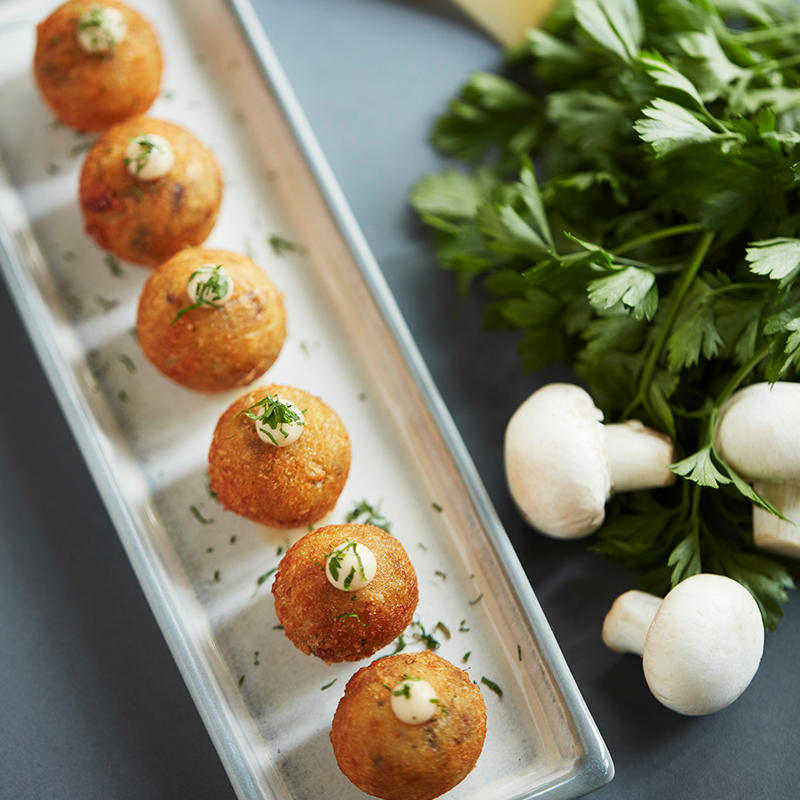 Mushroom and Truffle Croquettes 