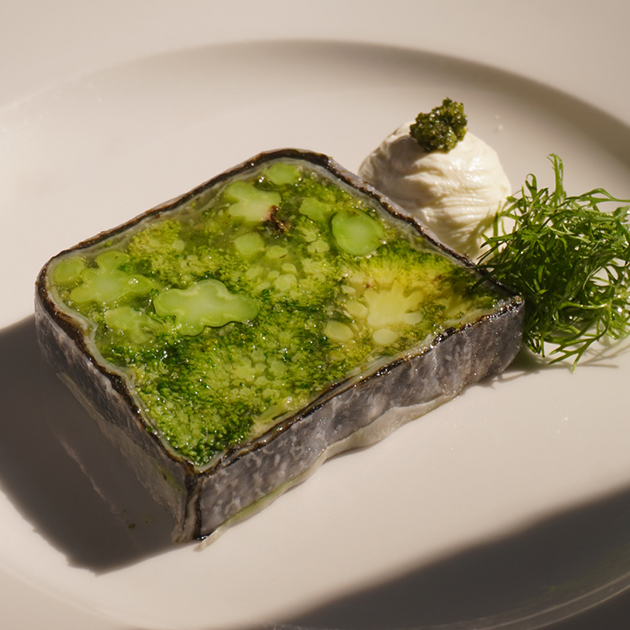 Broccoli & Seaweed Terrine