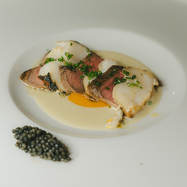 Lobster and Beef Heart