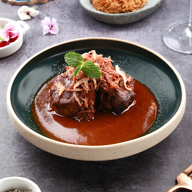 Osso Bucco of Moms Lamb Shank