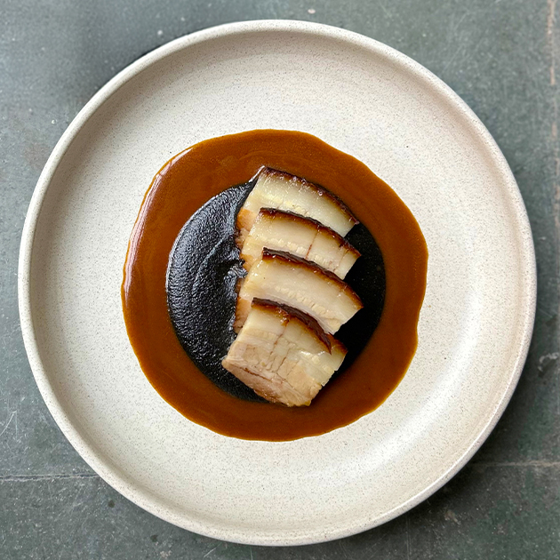 Pork Kalojeere Kakuni, Radhatilak Rice